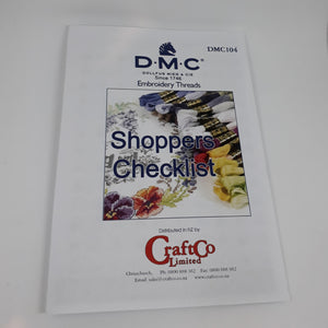 DMC ~Shoppers Checklist