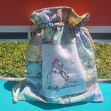 Xmas Kiwi Drawstring Beach Bag Pattern & Kit~ MillyMac Studio Designs