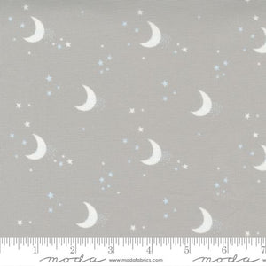 Little Ducklings ~Paper + Cloth~ moon & stars~ grey