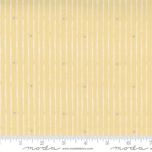 Little Ducklings ~Paper + Cloth~ stripes & stars~ mustard