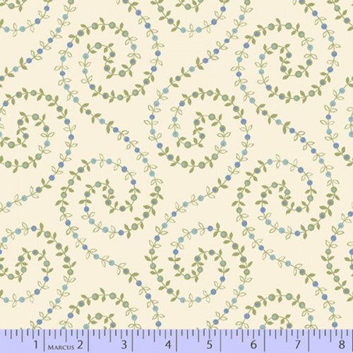 Quilt backs/extra wide - swirling cream ~50 cm increments