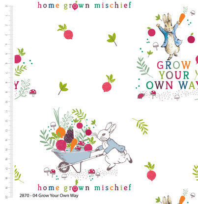Home Grown Hoppiness Peter Rabbit - Grow Your Own Way