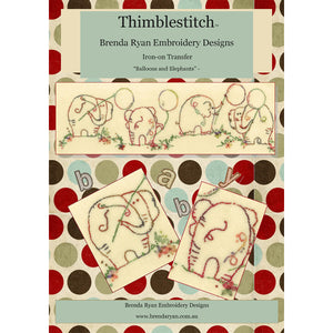 Thimblestitch ~"Balloons & Elephants" Pattern