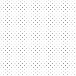 Pin Dots~ White/light grey ~colour 102