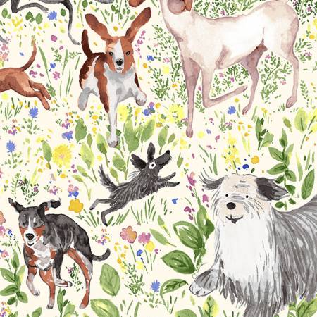 Unleashed~Watercolour Dogs in Nature