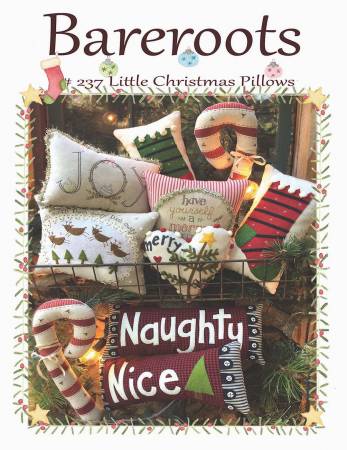 Little Christmas Pillows patterns by Bareroots