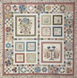 The Birdhouse Quilt ~ Blume & Grow ~Stitchery Panel