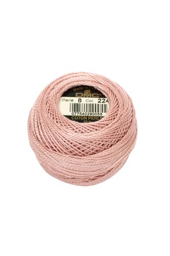 DMC Cotton Perle 12 thread ~ DMC 224~shell pink