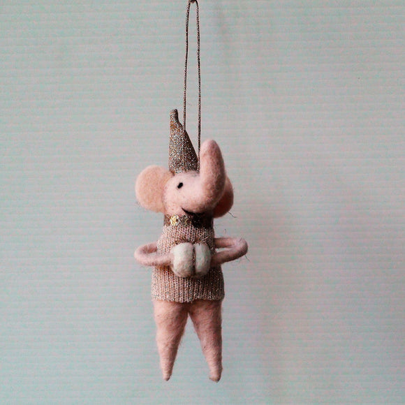 Boston Elephant~ hanging ornament