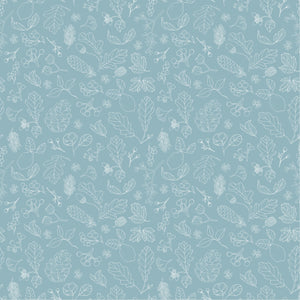 Poppie Cotton~House & Home~Forest Blue