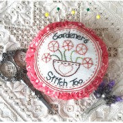 Nikki Tervo Designs Pattern ~ Gardeners Stitch Pincushion