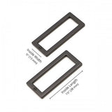 Rectangle Ring Flat (1.5") 2pk  - byannie