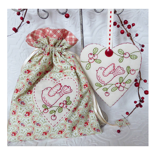 Marg Low Pattern~Hearts & Berries
