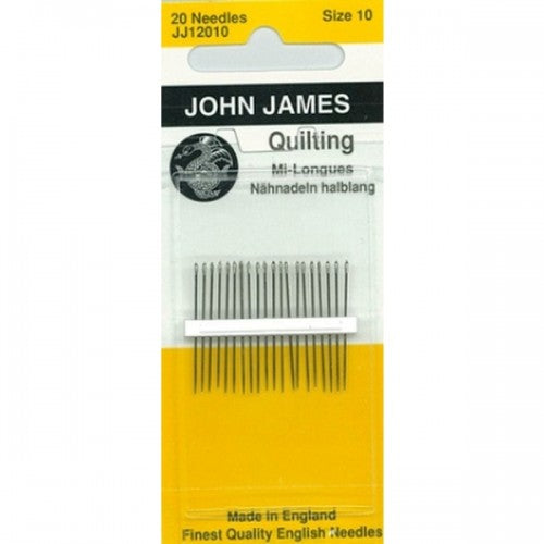 John James ~ Quilting Needles size 10