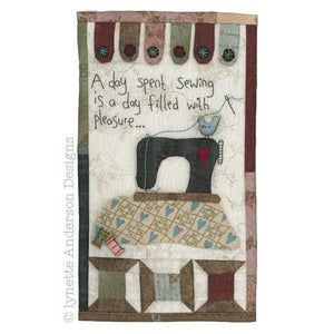 Lynette Anderson~ A Day Spent Sewing - pattern & button pack