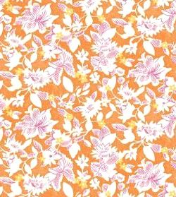 Liberty Fabrics - The Artist's Home - Niki Wildflower - Orange