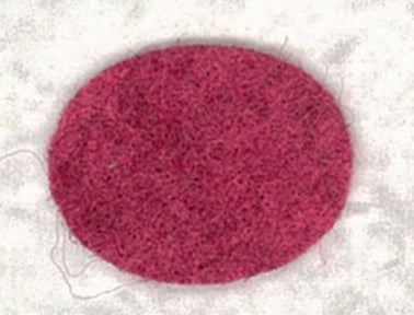 Wool Blend felt~Ruby Red Slippers~2212