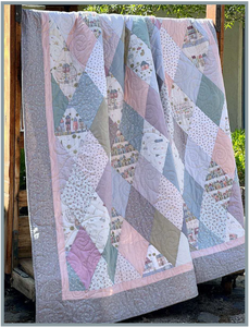 Hatched & Patched ~Uptown Quilt~ pattern