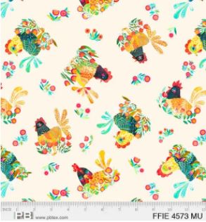 Feathered Fiesta ~ bundle of 6 Fat quarters