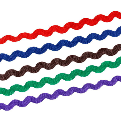 Rayon Ric Rac Ric Rac Small ~ 5mm Rayon – MillyMac Supplies