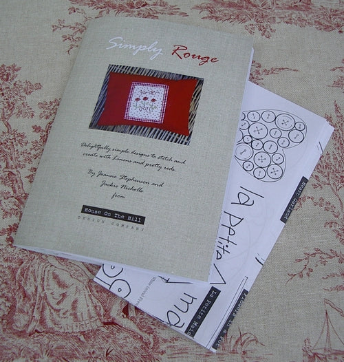 House on the Hill ~Simply Rouge~ Booklet of Patterns