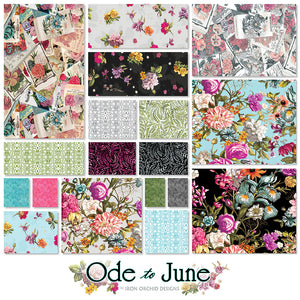 "Ode To June"~ 5 in Square charm pack