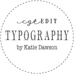 Cottage Garden Threads ~ Edit Typography