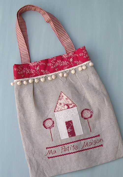 House on the Hill ~Vintage Home Bag~ Patterns