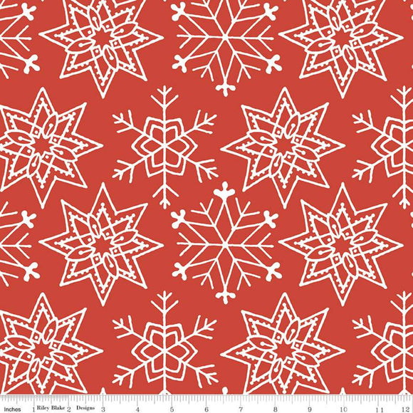 All About Christmas~ Snowflakes~ Red
