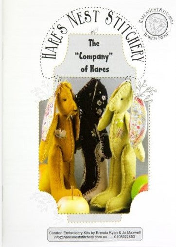 Hare's Nest Stitchery ~A company of Hares~ Pattern