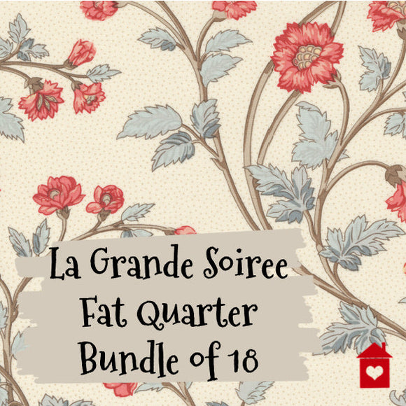 French General~ La Grande Soiree~ Bundle of 18 fat eighths