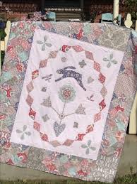 Hatched & Patched ~Rabbit in the Flowerbed~quilt pattern