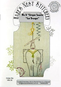 Hare's Nest Stitchery  ~Cirque de Troupe no 2