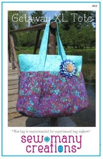 Sew Many Creations - Getaway XL Tote Pattern