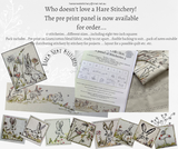 Register now~The Hare's Nest Stitchery~ The Hare Collection~BOM