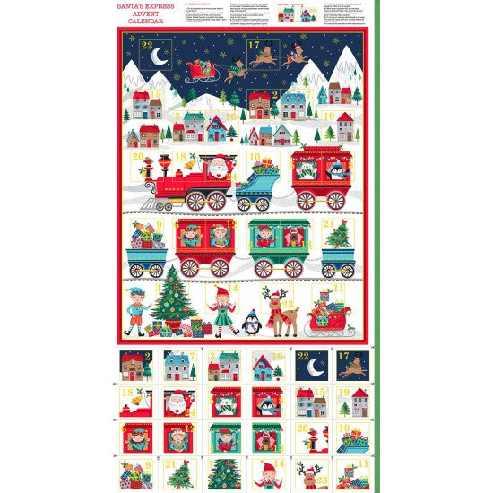 Santa Express ~Advent Calendar-panel