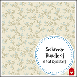 Laundry Basket Quilts Seabreeze~ Bundle of 8 Fat Quarters
