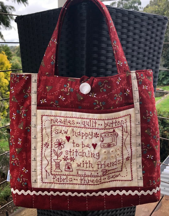 Gail Pan~ Sew Happy Stitching Bag~ pattern