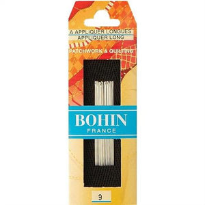 Bohin ~ Applique Long Needle Size 09 - 15/pkt