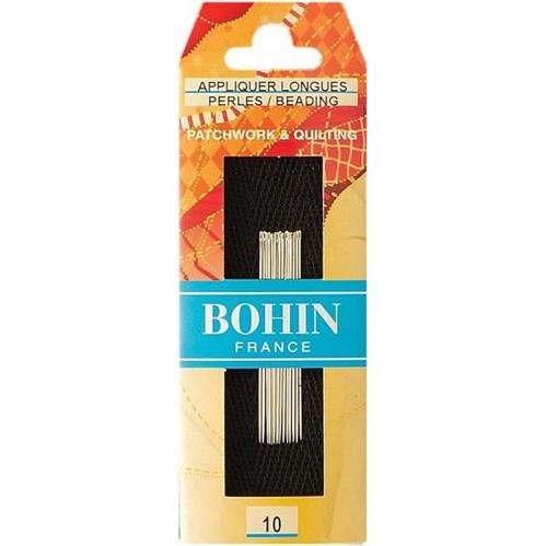 Bohin ~ Applique Long Needle Size 10 - 15/pkt