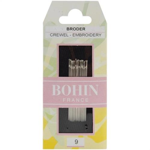Bohin  ~ Embroidery- Crewel Needles size 9